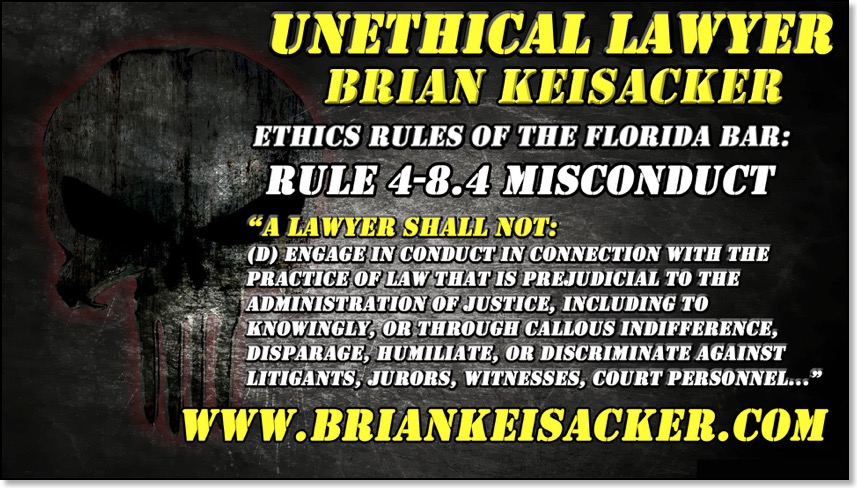 BRIAN KEISACKER UNETHICAL 102